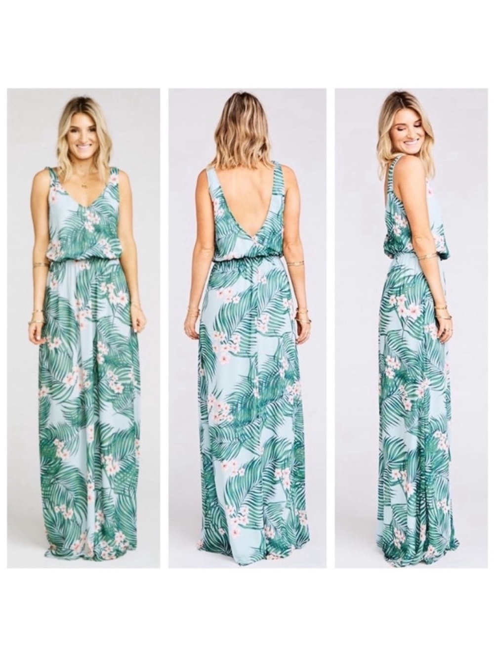Show Me Your Mumu Tropical Maxi Dress